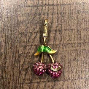 Juicy couture pink cherry charms
